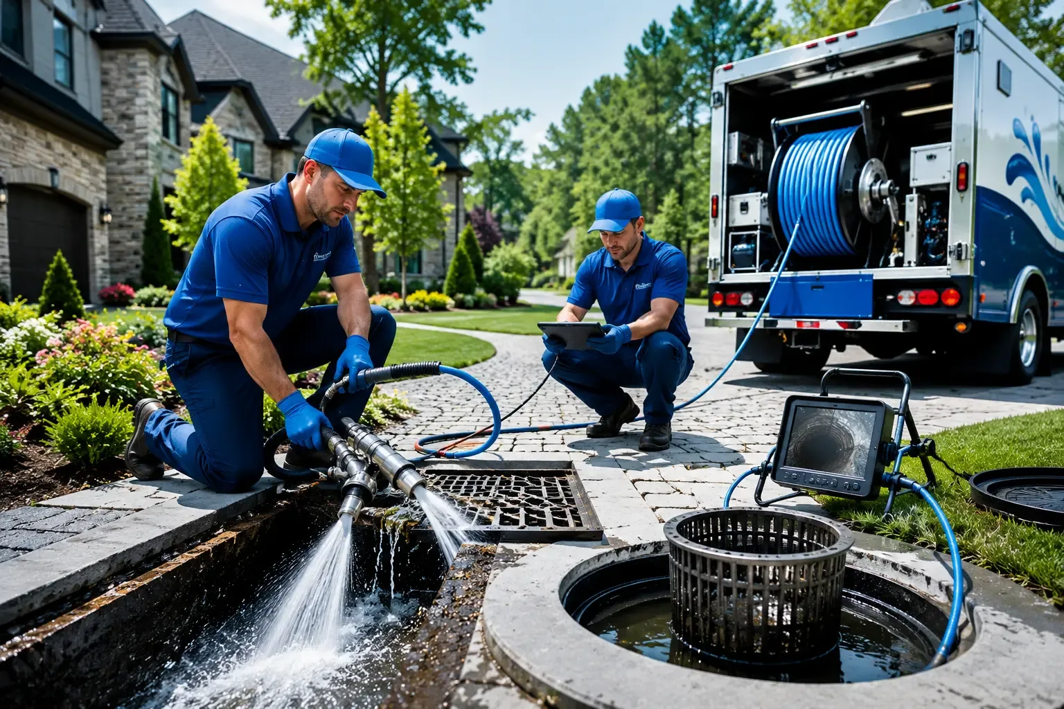 Local outdoor drain cleaning professionals in Green Bank, WV