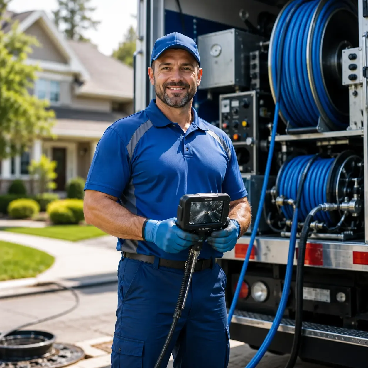 Local outdoor drain cleaning specialists in Green Bank, WV